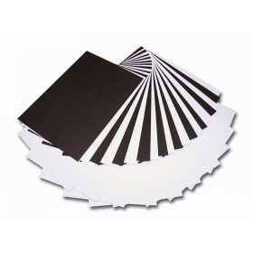 Black Card 21cm x 30cm 230gsm - 16 Sheets